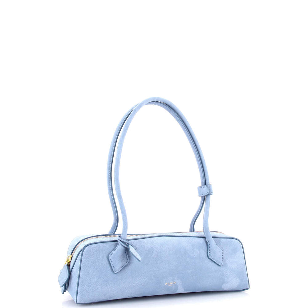 Alaia Medium Le Teckel Bag Nubuck - Picture 2 of 5